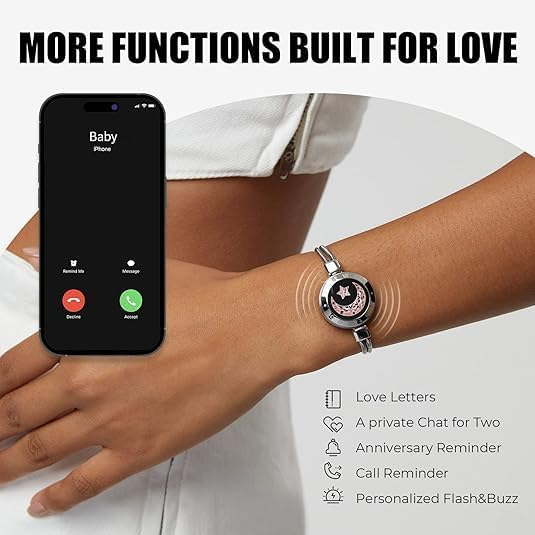 TOTWOO-Smart Touch Bracelets for Lovers