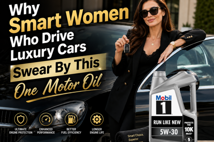 Why Smart Women Who Drive Luxury Cars Swear By This One Motor Oil