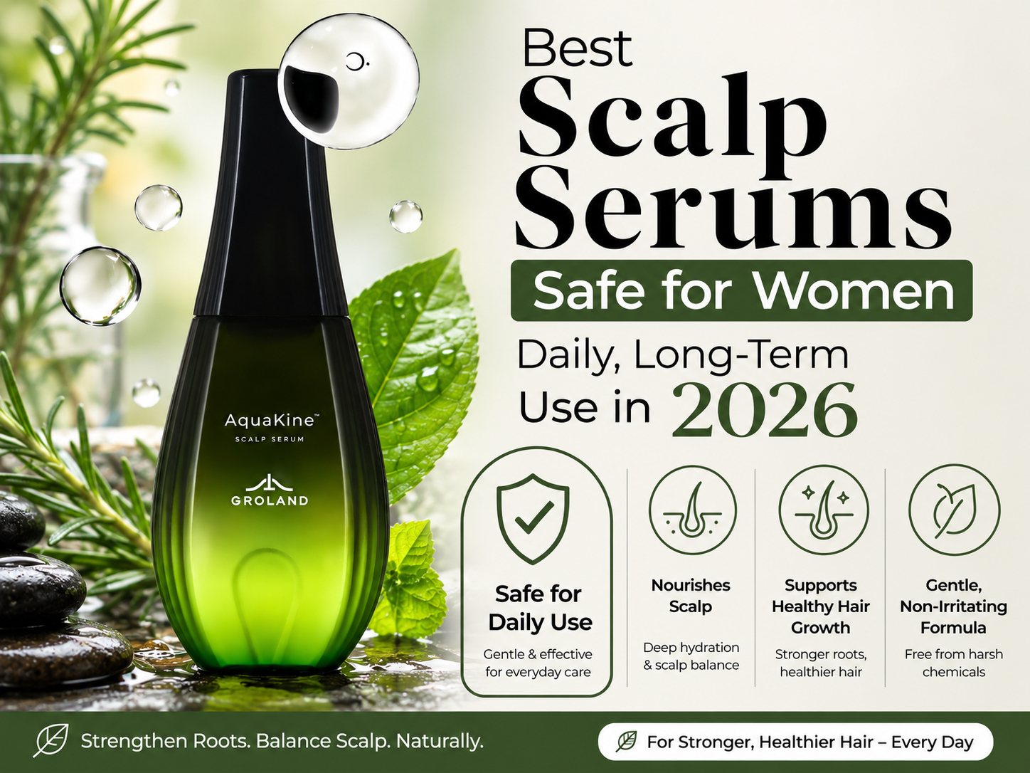 Best Scalp Serums Safe for Women